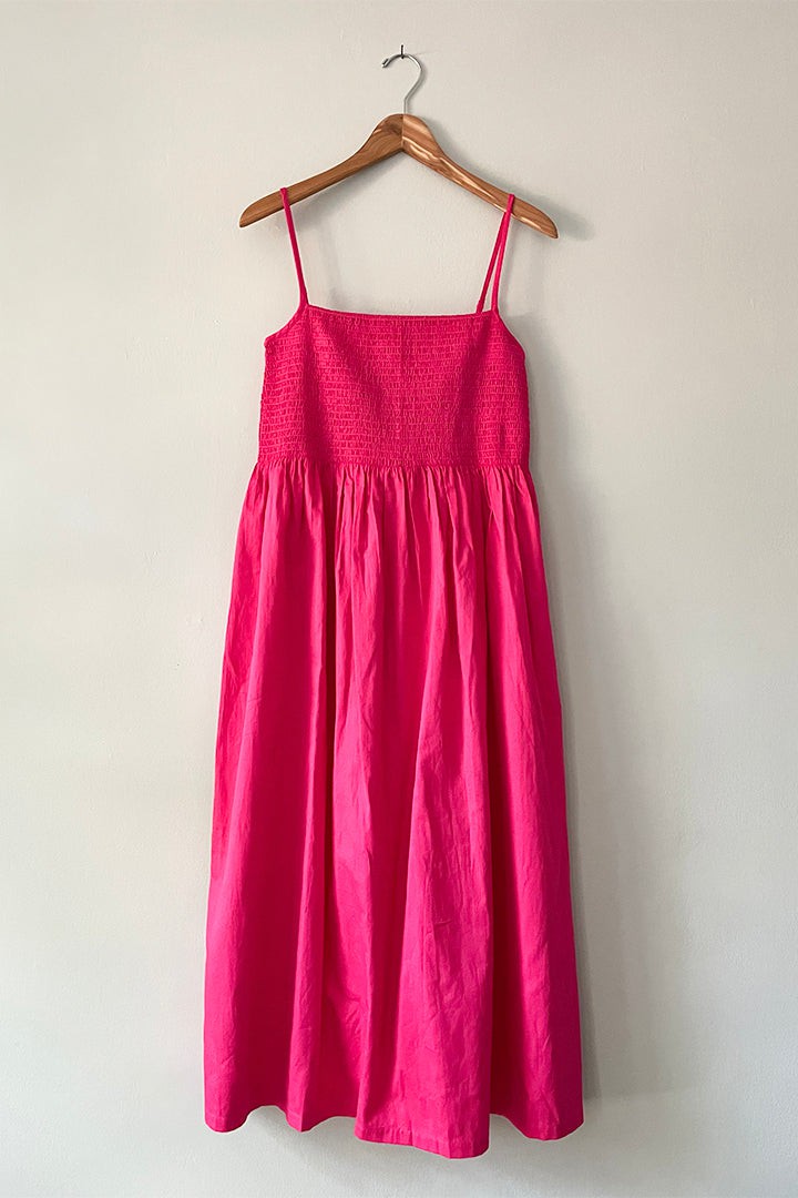 Hester Dress - Hot Pink