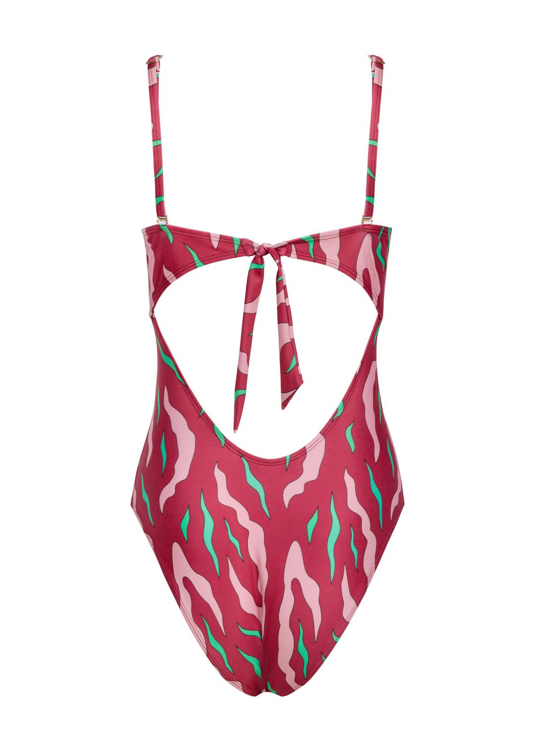 Sophia One piece - Burgundy Scarus