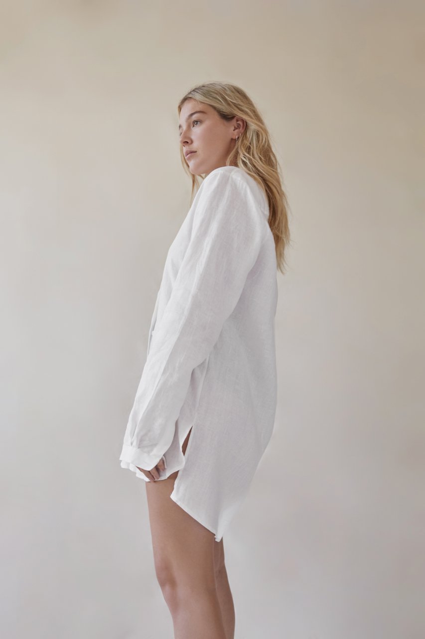 The Ruby - linen shirt