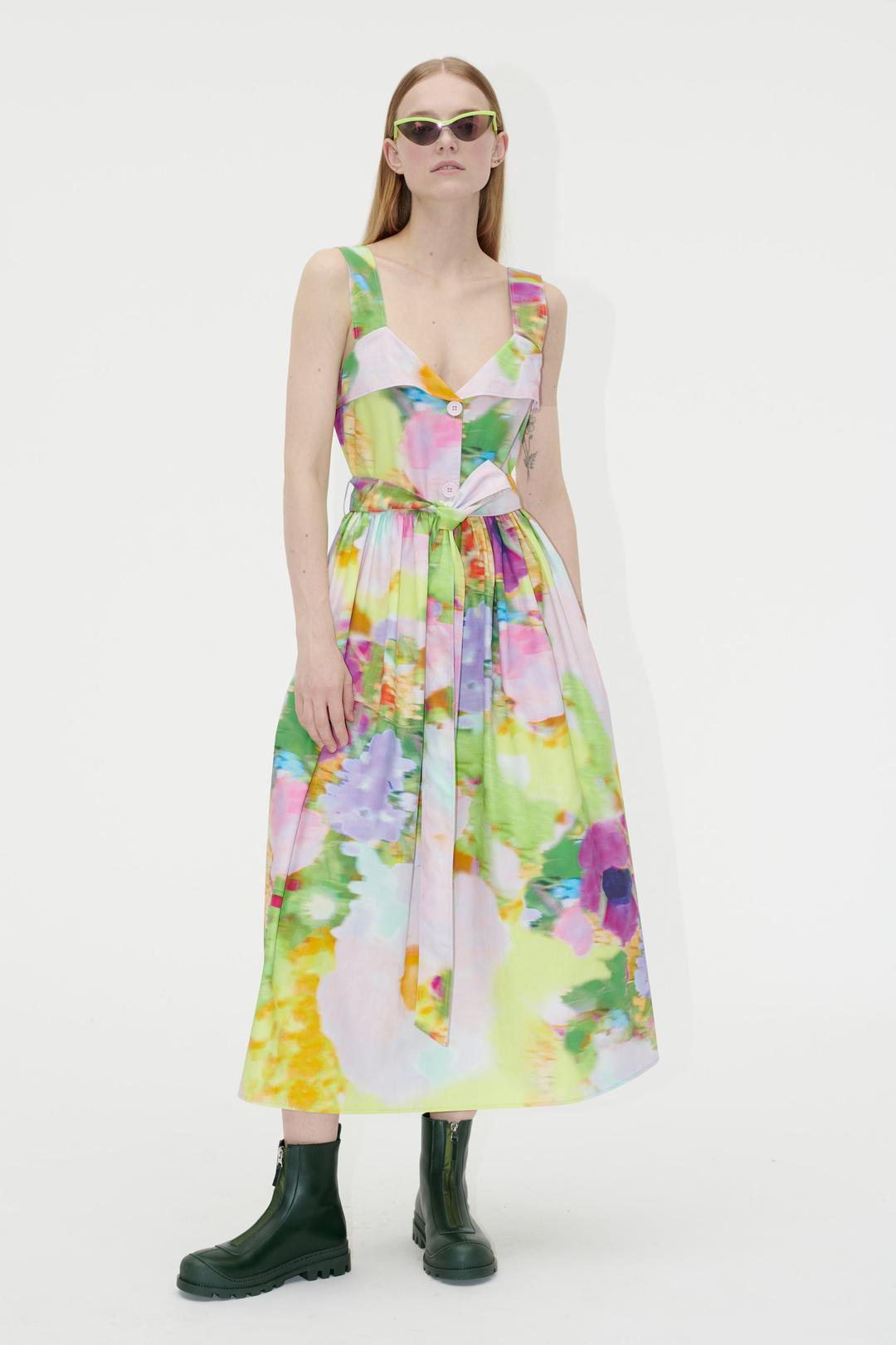 Stina Dress - Faded Floral