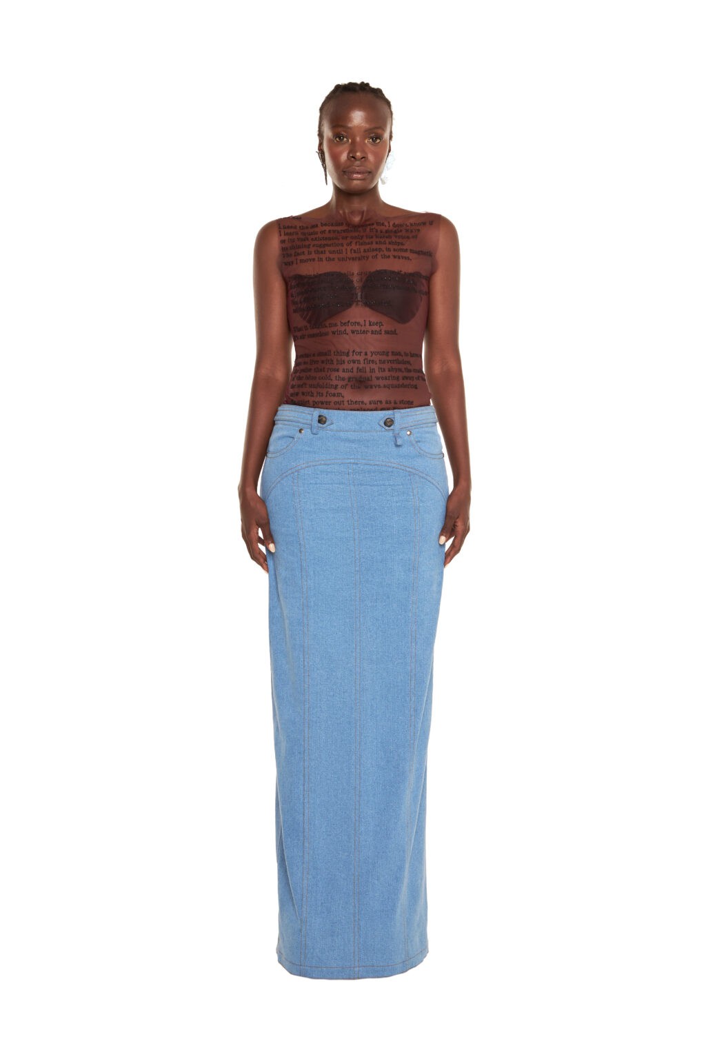 The Sea Full Tattoo Top