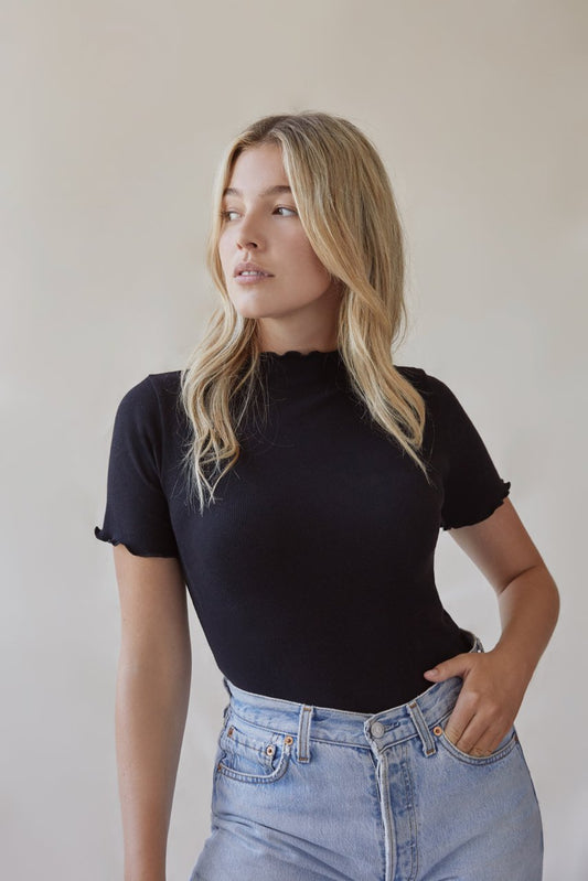 The Lola - ruffle tee